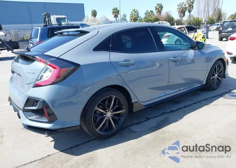 2020 Honda Civic Sport из США, поврежденный, VIN SHHFK7G43LU226432